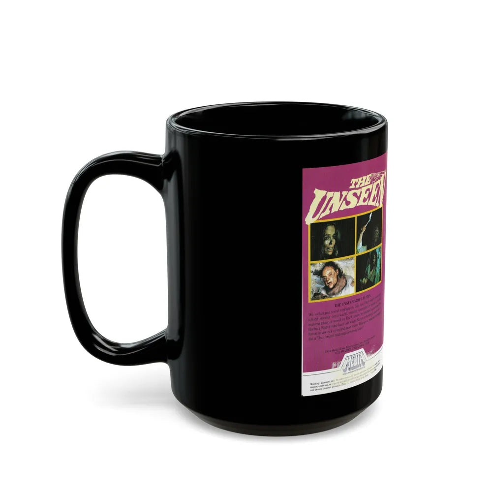 THE UNSEEN (VHS COVER) - Black Coffee Mug-Go Mug Yourself