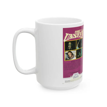 THE UNSEEN (VHS COVER) - White Coffee Mug-Go Mug Yourself