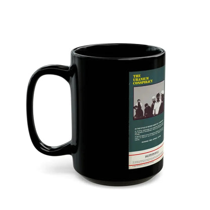 THE URANIUM CONSPIRACY (VHS COVER) - Black Coffee Mug - Go Mug Yourself