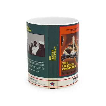 THE URANIUM CONSPIRACY (VHS COVER) - White Coffee Mug 11oz - Go Mug Yourself