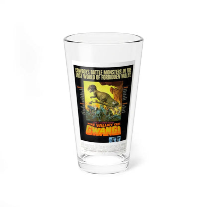 THE VALLEY OF GWANGI 1969 Movie Poster - Pint Glass 16oz-16oz-Go Mug Yourself