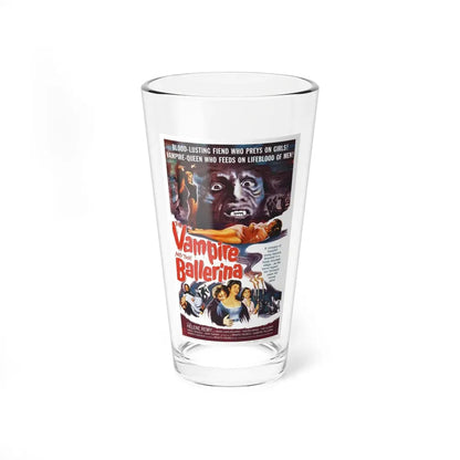 THE VAMPIRE AND THE BALLERINA 1960 Movie Poster - Pint Glass 16oz 16oz - Go Mug Yourself