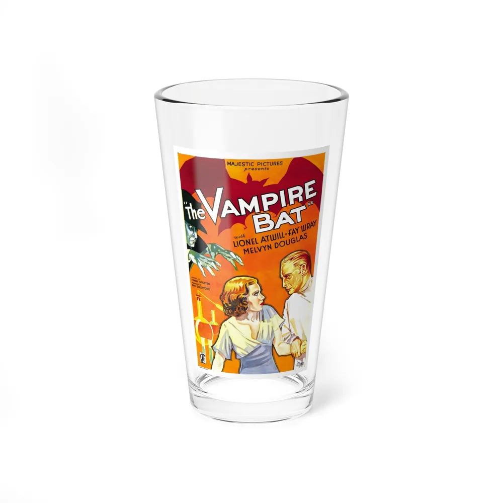 THE VAMPIRE BAT 1933 Movie Poster - Pint Glass 16oz-16oz-Go Mug Yourself