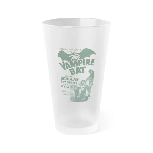 THE VAMPIRE BAT (2) 1933 Movie Poster - Frosted Pint Glass 16oz 16oz Frosted - Go Mug Yourself