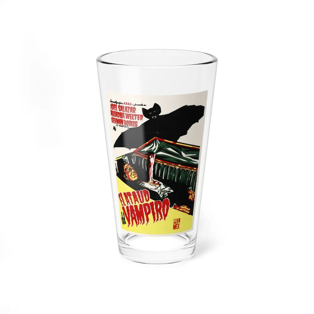 THE VAMPIRE'S COFFIN 1958 Movie Poster - Pint Glass 16oz-16oz-Go Mug Yourself