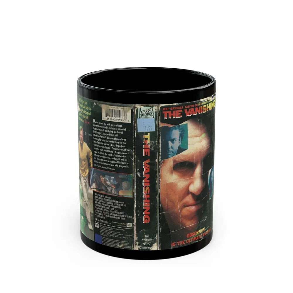 THE VANISHING (VHS COVER) - Black Coffee Mug-11oz-Go Mug Yourself