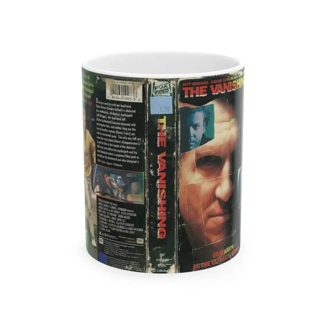 THE VANISHING (VHS COVER) - White Coffee Mug 11oz - Go Mug Yourself