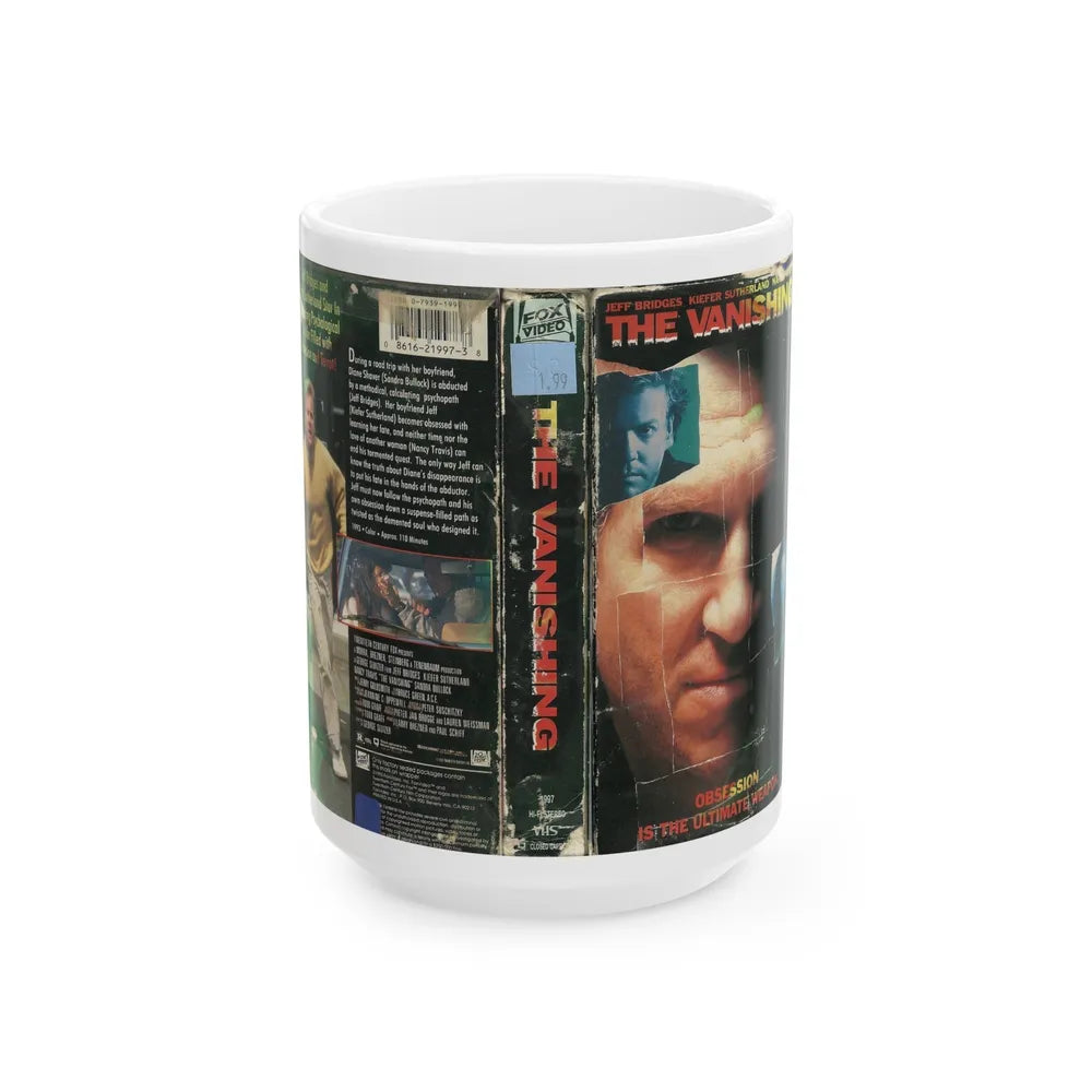 THE VANISHING (VHS COVER) - White Coffee Mug-15oz-Go Mug Yourself