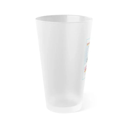 THE VENGEANCE OF SHE 1968 Movie Poster - Frosted Pint Glass 16oz - Go Mug Yourself