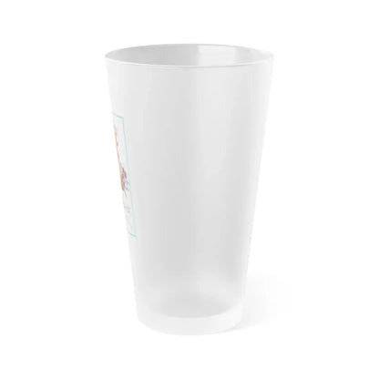 THE VENGEANCE OF SHE 1968 Movie Poster - Frosted Pint Glass 16oz - Go Mug Yourself