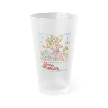 THE VENGEANCE OF SHE (3) 1968 Movie Poster - Frosted Pint Glass 16oz 16oz Frosted - Go Mug Yourself