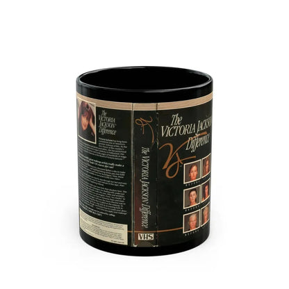 THE VICTORIA JACKSON DIFFERENCE (VHS COVER) - Black Coffee Mug 11oz - Go Mug Yourself
