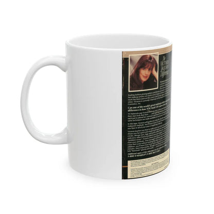 THE VICTORIA JACKSON DIFFERENCE (VHS COVER) - White Coffee Mug-Go Mug Yourself