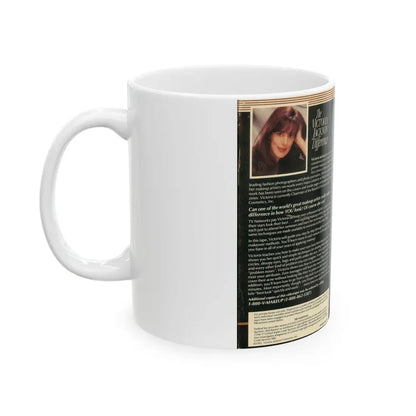 THE VICTORIA JACKSON DIFFERENCE (VHS COVER) - White Coffee Mug - Go Mug Yourself