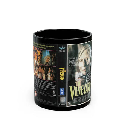 THE VINEYARD GERMAN (VHS COVER) - Black Coffee Mug 11oz - Go Mug Yourself