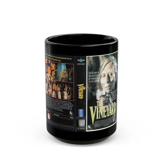 THE VINEYARD GERMAN (VHS COVER) - Black Coffee Mug-15oz-Go Mug Yourself