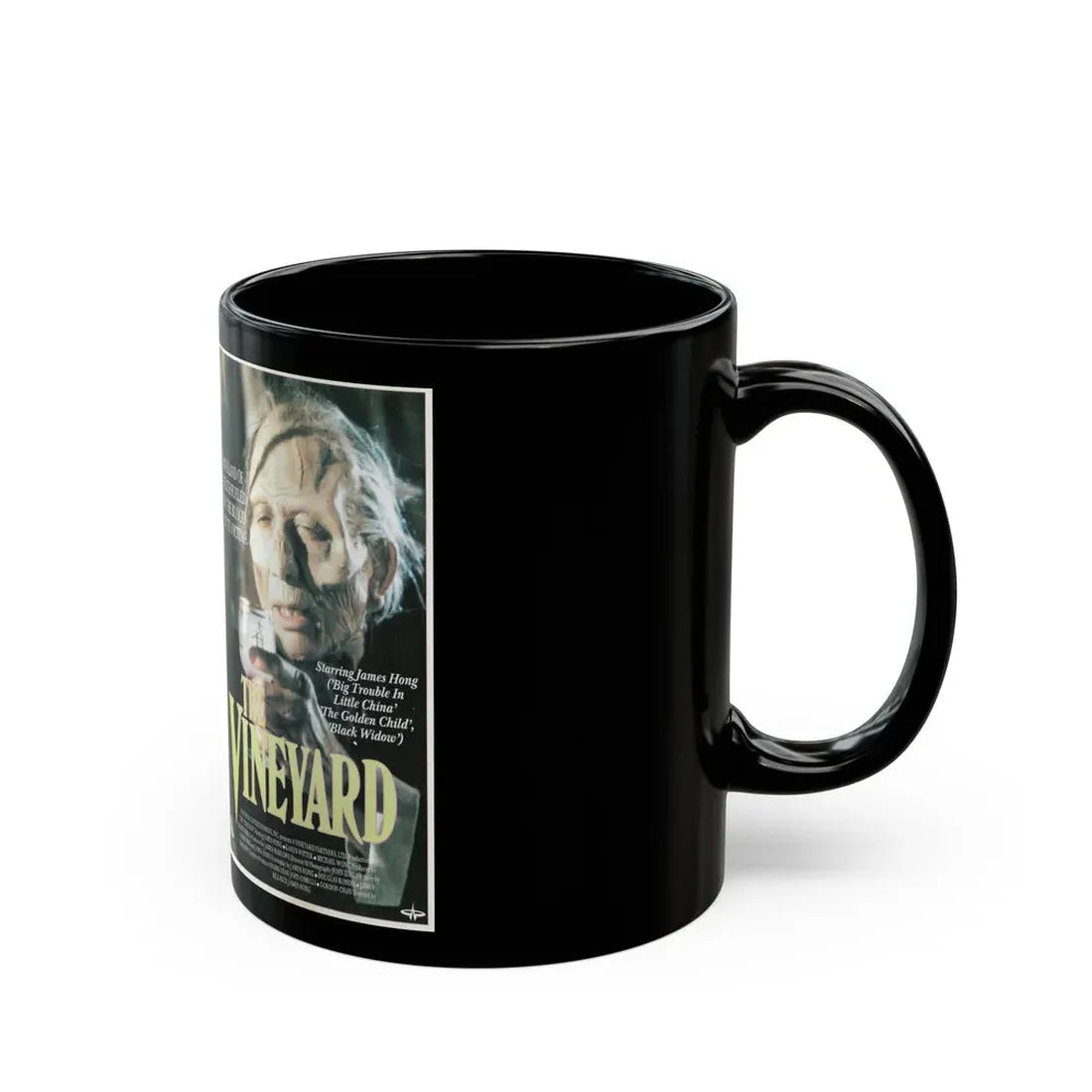 THE VINEYARD GERMAN (VHS COVER) - Black Coffee Mug - Go Mug Yourself