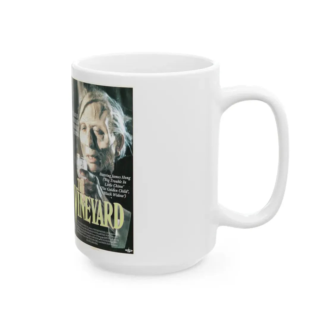 THE VINEYARD GERMAN (VHS COVER) - White Coffee Mug - Go Mug Yourself