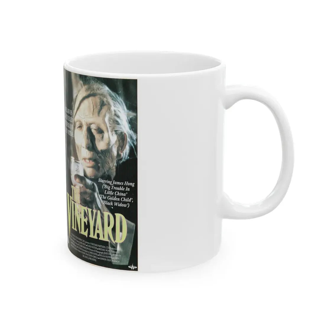 THE VINEYARD GERMAN (VHS COVER) - White Coffee Mug - Go Mug Yourself