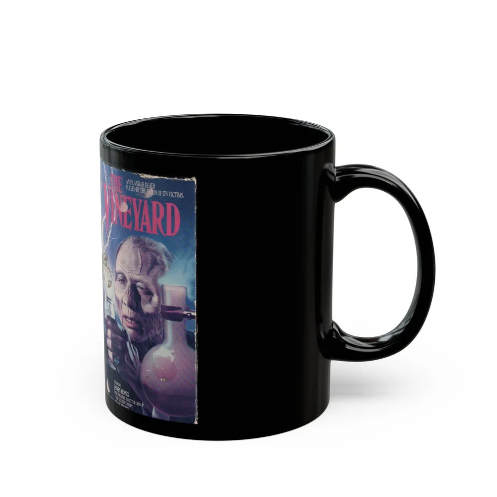 THE VINEYARD (VHS COVER) - Black Coffee Mug-Go Mug Yourself