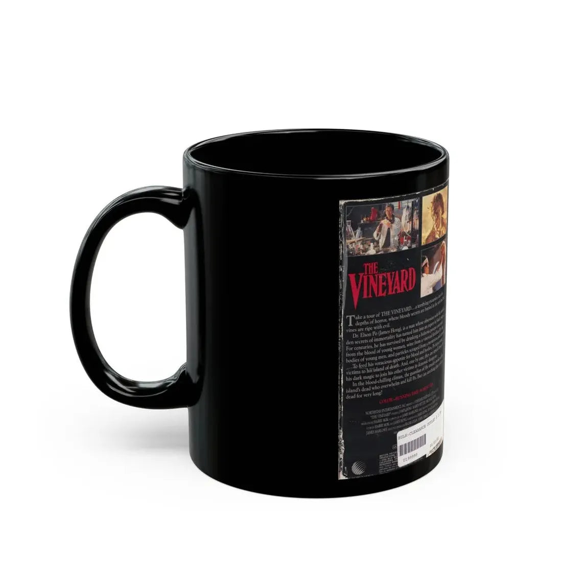 THE VINEYARD (VHS COVER) - Black Coffee Mug - Go Mug Yourself