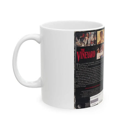 THE VINEYARD (VHS COVER) - White Coffee Mug - Go Mug Yourself