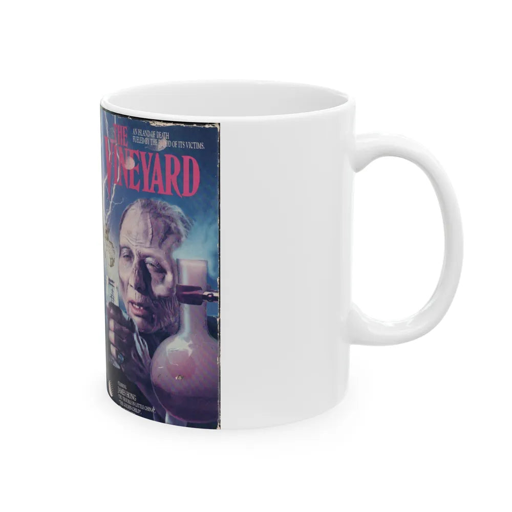 THE VINEYARD (VHS COVER) - White Coffee Mug-Go Mug Yourself