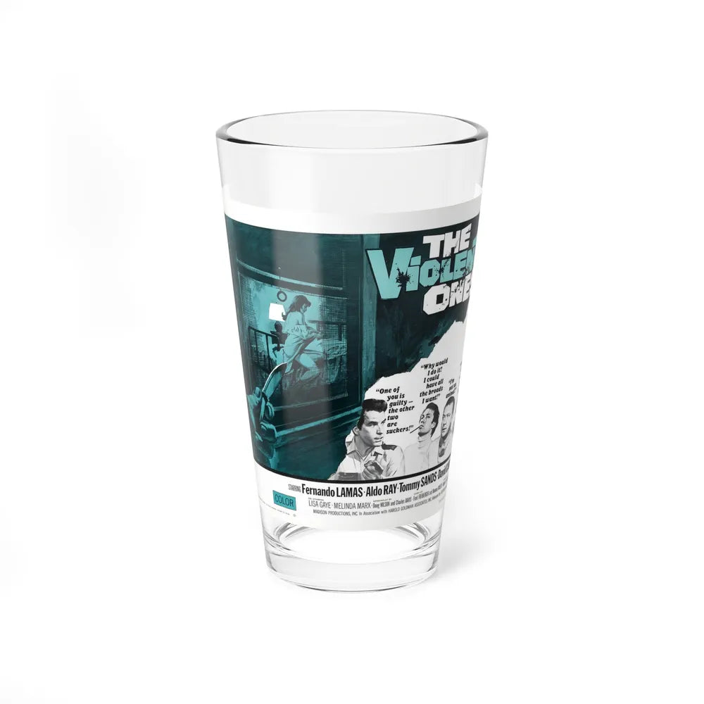 THE VIOLENT ONES 1967 Movie Poster - Pint Glass 16oz-16oz-Go Mug Yourself