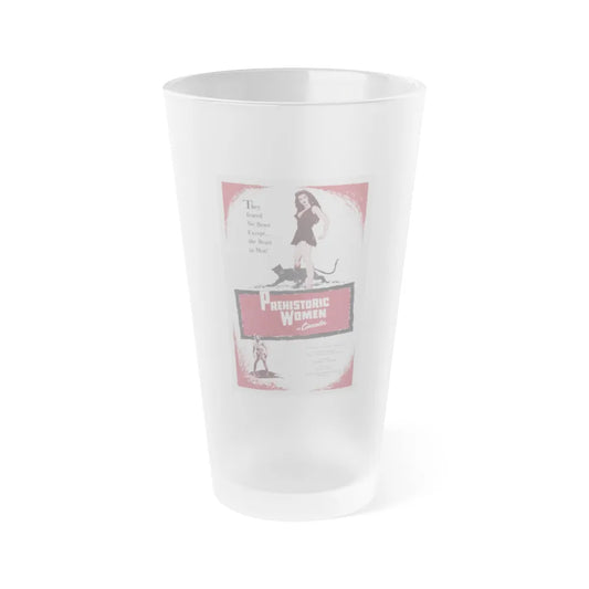 THE VIRGIN GODESS 1974 Movie Poster - Frosted Pint Glass 16oz-16oz-Frosted-Go Mug Yourself