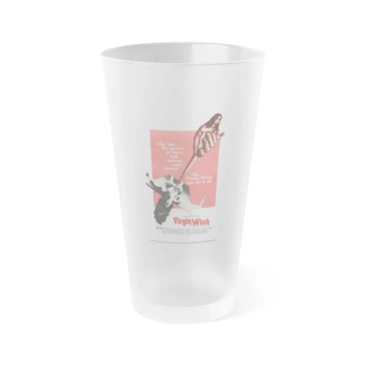 THE VIRGIN WITCH (2) 1972 Movie Poster - Frosted Pint Glass 16oz 16oz Frosted - Go Mug Yourself