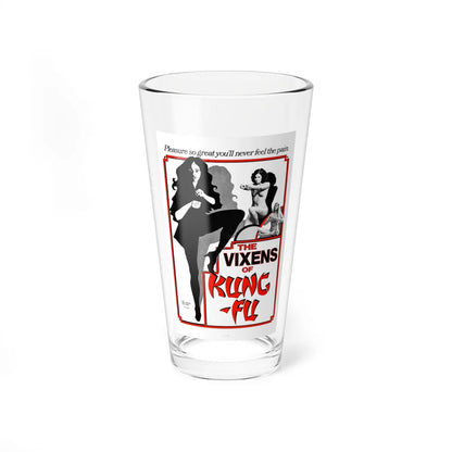 THE VIXENS OF KUNG-FU 1975 Movie Poster - Pint Glass 16oz-16oz-Go Mug Yourself