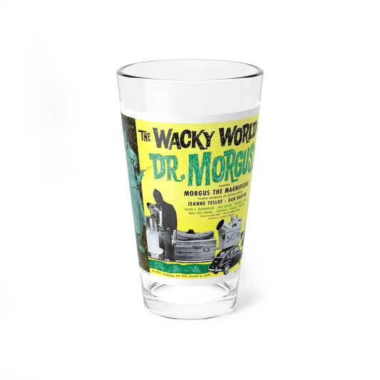 THE WACKY WORLD OF DR. MORGUS 1962 Movie Poster - Pint Glass 16oz 16oz - Go Mug Yourself
