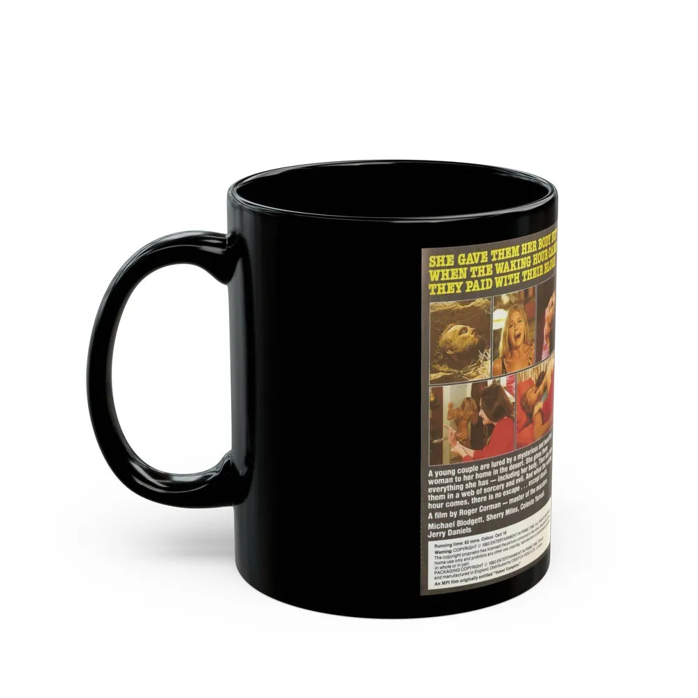 THE WAKING HOUR (VHS COVER) - Black Coffee Mug-Go Mug Yourself