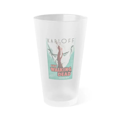THE WALKING DEAD 1936 Movie Poster - Frosted Pint Glass 16oz 16oz Frosted - Go Mug Yourself