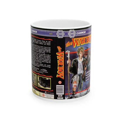 THE WAR BOY (VHS COVER) - White Coffee Mug 11oz - Go Mug Yourself