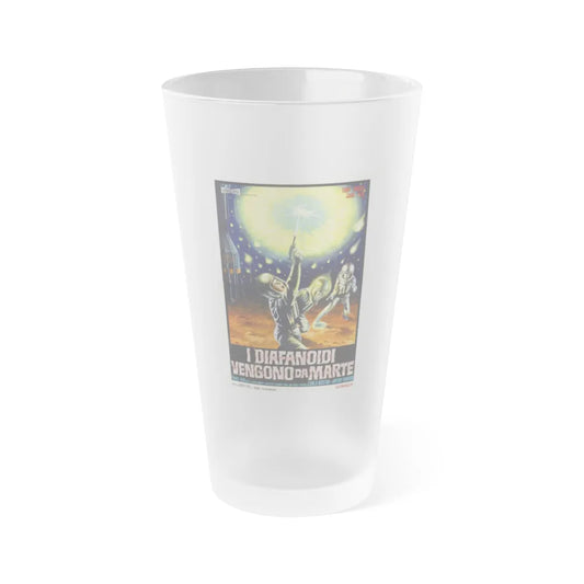 THE WAR OF THE PLANETS 1966 Movie Poster - Frosted Pint Glass 16oz-16oz-Frosted-Go Mug Yourself