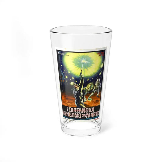 THE WAR OF THE PLANETS 1966 Movie Poster - Pint Glass 16oz 16oz - Go Mug Yourself