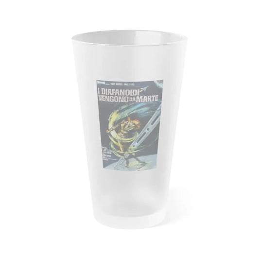 THE WAR OF THE PLANETS (2) 1966 Movie Poster - Frosted Pint Glass 16oz 16oz Frosted - Go Mug Yourself
