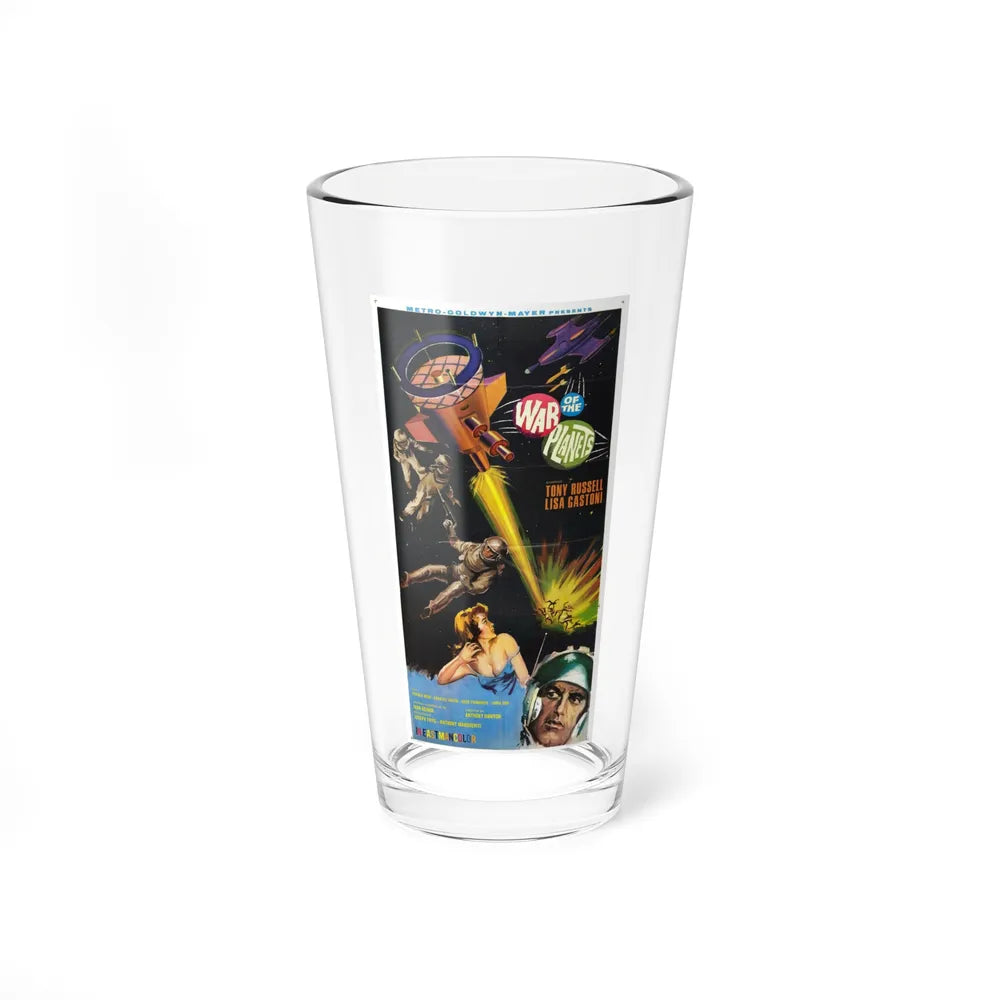 THE WAR OF THE PLANETS (3) 1966 Movie Poster - Pint Glass 16oz-16oz-Go Mug Yourself