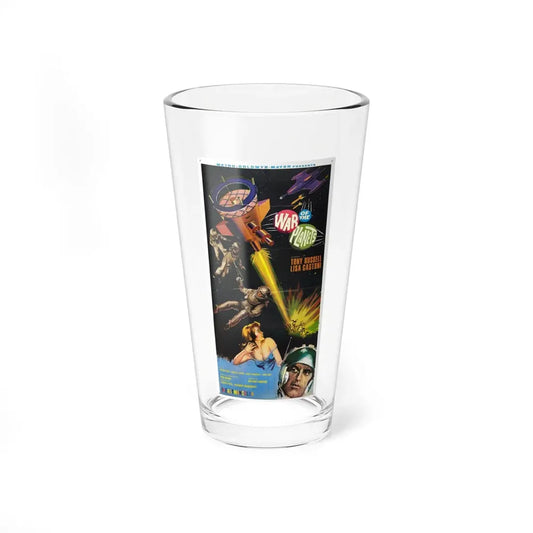 THE WAR OF THE PLANETS (3) 1966 Movie Poster - Pint Glass 16oz 16oz - Go Mug Yourself