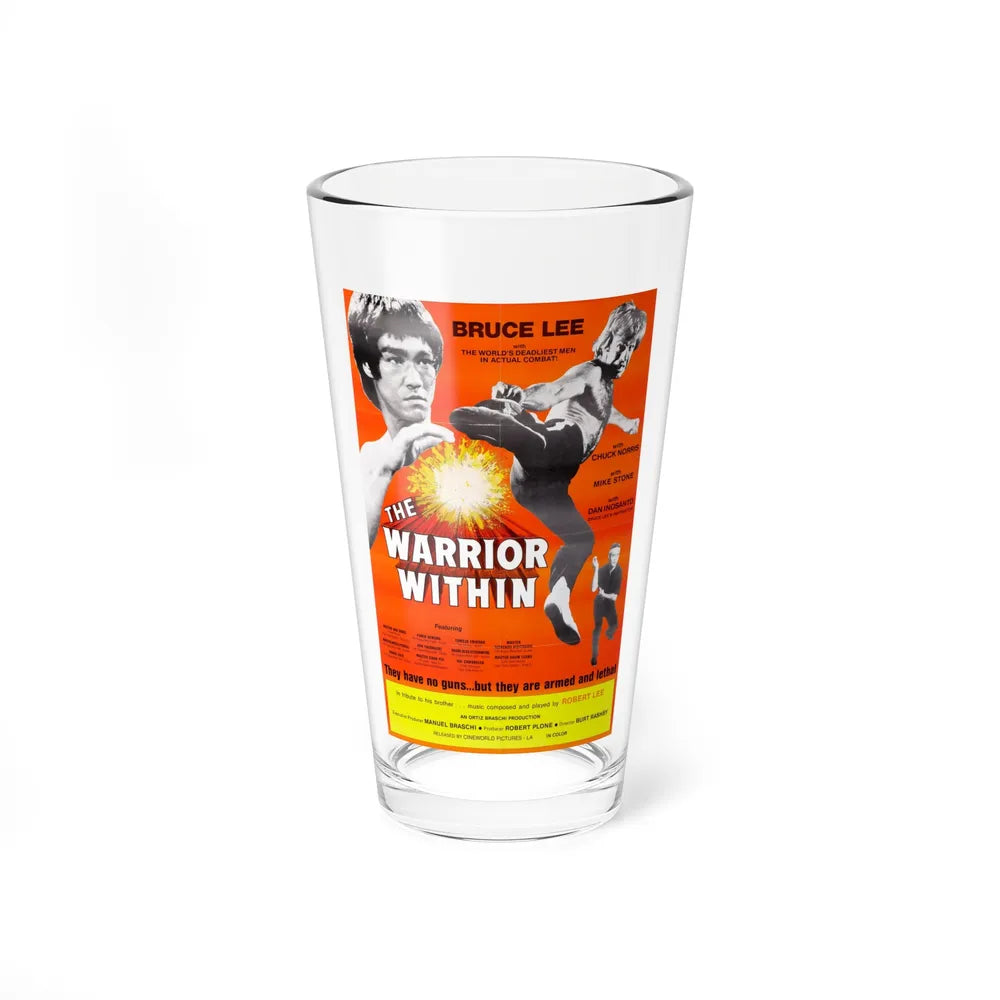 THE WARRIOR WITHIN 1977 Movie Poster - Pint Glass 16oz-16oz-Go Mug Yourself