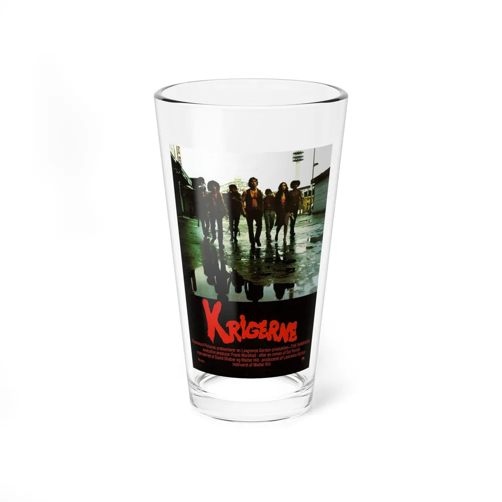 THE WARRIORS (DANISH) 1979 Movie Poster - Pint Glass 16oz-16oz-Go Mug Yourself