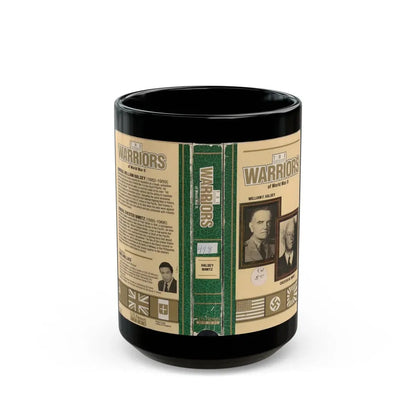 THE WARRIORS OF WORLD WAR 2 (VHS COVER) - Black Coffee Mug 15oz - Go Mug Yourself