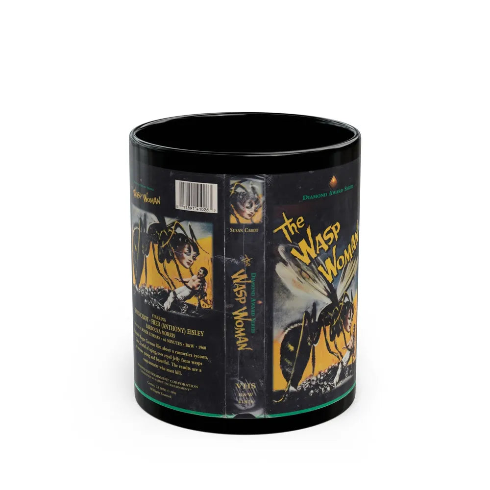 THE WASP WOMAN (VHS COVER) - Black Coffee Mug-11oz-Go Mug Yourself