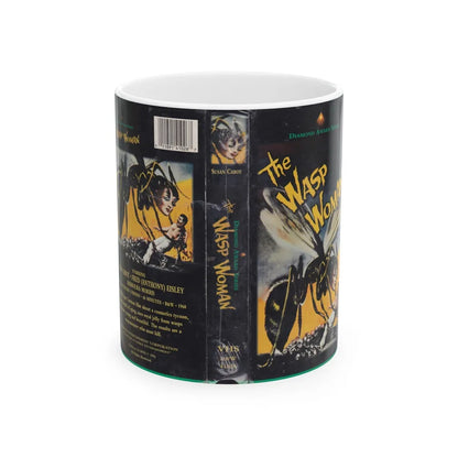 THE WASP WOMAN (VHS COVER) - White Coffee Mug-11oz-Go Mug Yourself