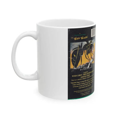 THE WASP WOMAN (VHS COVER) - White Coffee Mug - Go Mug Yourself