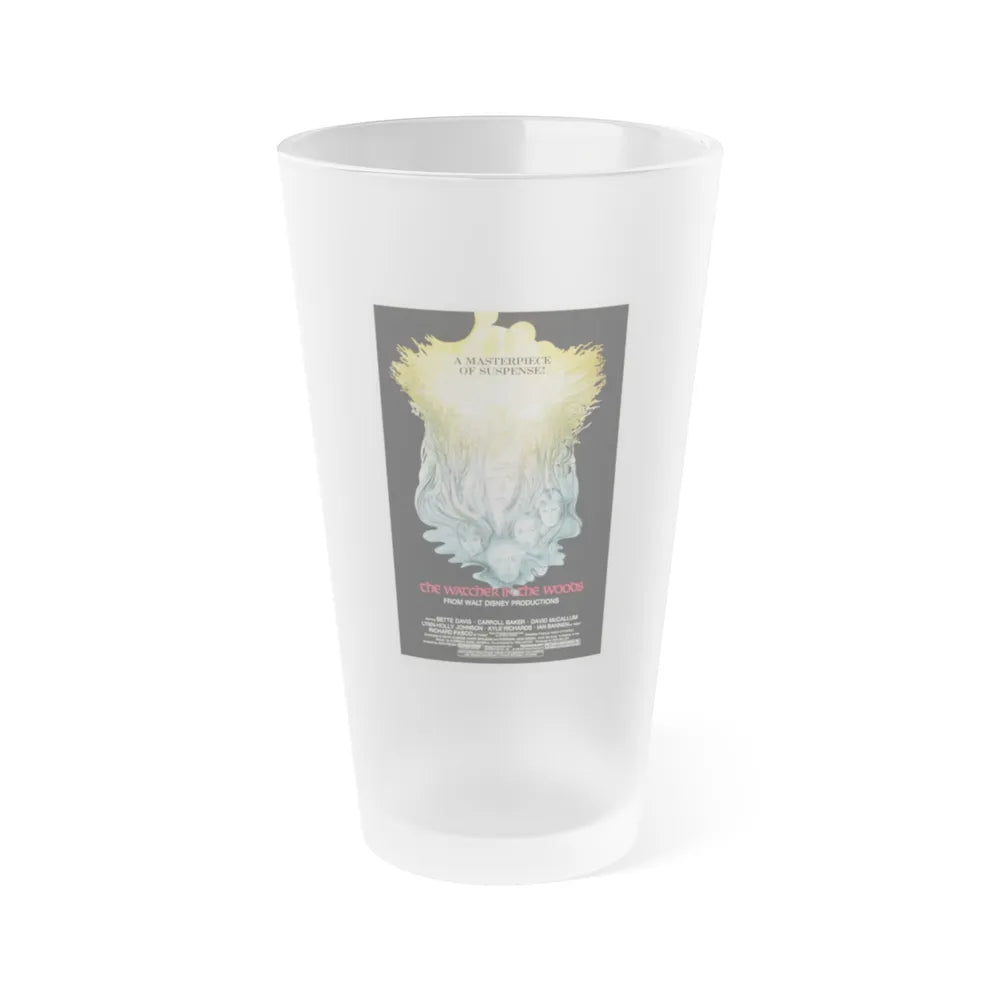 THE WATCHER IN THE WOODS 1980 Movie Poster - Frosted Pint Glass 16oz-16oz-Frosted-Go Mug Yourself