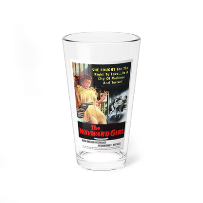 THE WAYWARD GIRL 1959 Movie Poster - Pint Glass 16oz-16oz-Go Mug Yourself