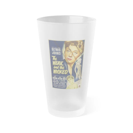 THE WEAK AND THE WICKED (2) 1954 Movie Poster - Frosted Pint Glass 16oz-16oz-Frosted-Go Mug Yourself