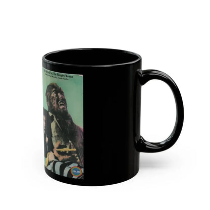 THE WEREWOLF VS THE VAMPIRE WOMAN (VHS COVER) - Black Coffee Mug - Go Mug Yourself
